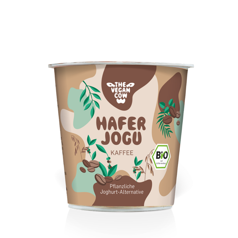 THE VEGAN COW Joghurt Alternative Hafer Kaffee - Produktbild