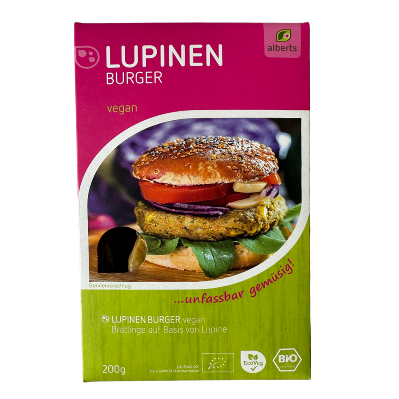 Alberts Lupinen Burger - Produktbild