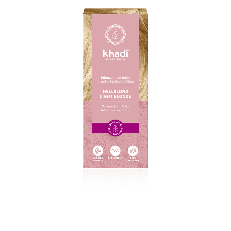 khadi Naturprodukte khadi Pflanzenhaarfarbe Hellblond - Produktbild