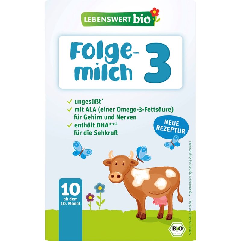 Lebenswert bio Folgemilch 3 - Produktbild