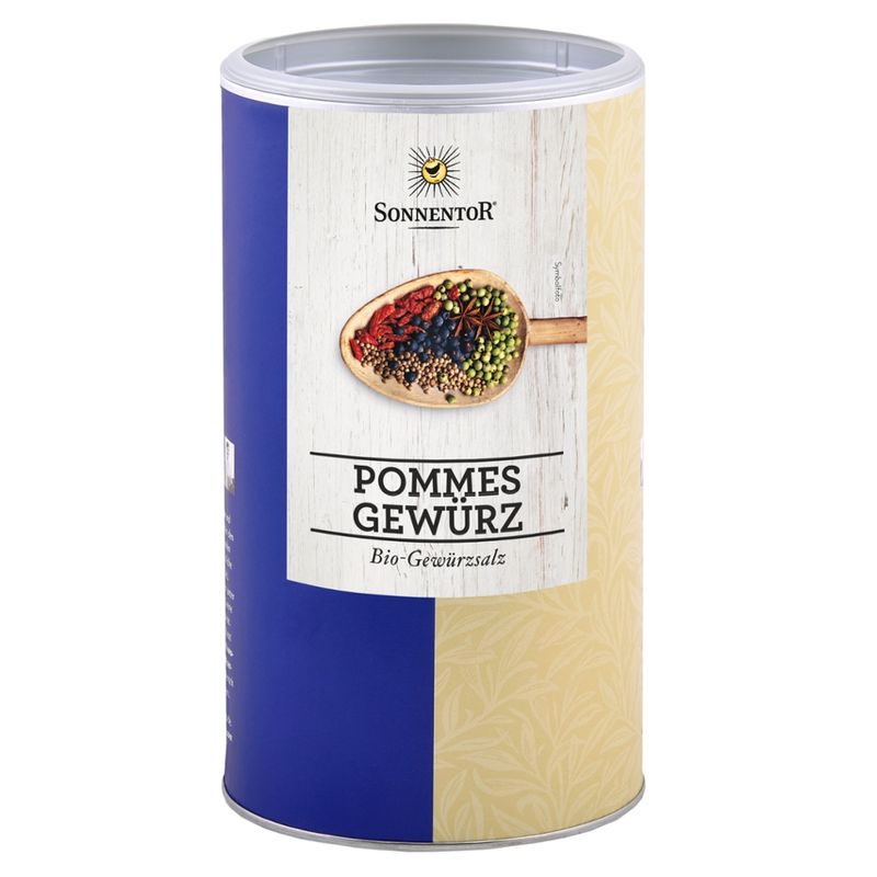 Sonnentor Pommes Gewürzsalz, Gastrodose groß - Produktbild