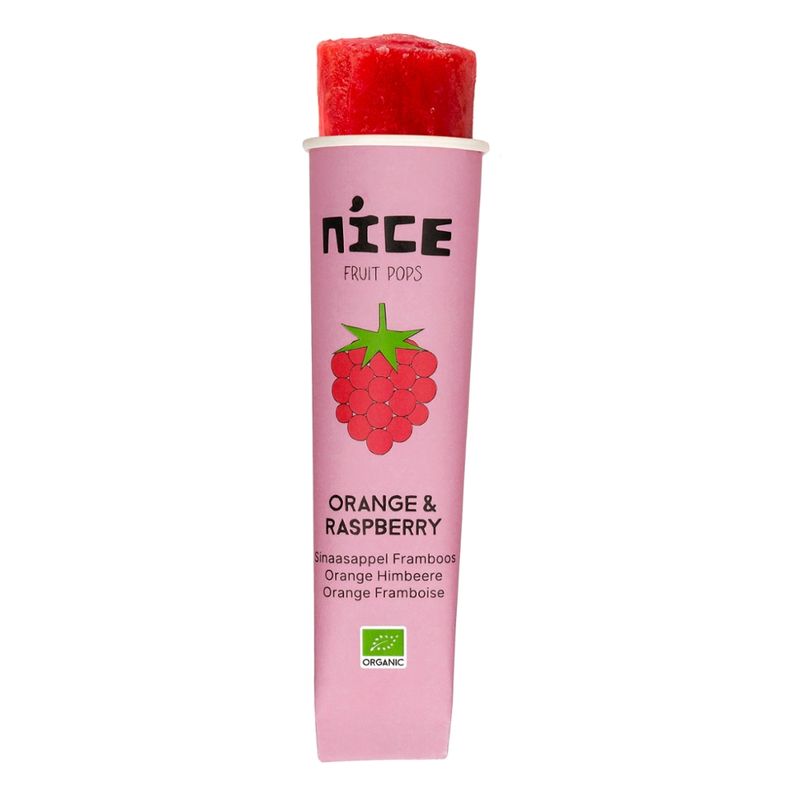 NICE Quetschtüte Orange Himbeere - Produktbild