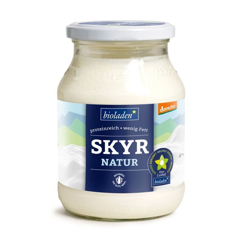 bioladen Skyr Natur im Glas - Produktbild
