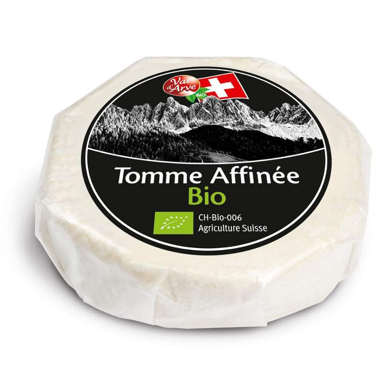 VAL D'ARVE Schweizer gereifte Bio Tomme - Produktbild