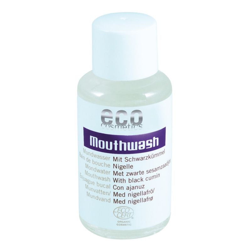 eco cosmetics Mundwasser mit Schwarzkümmel - Produktbild