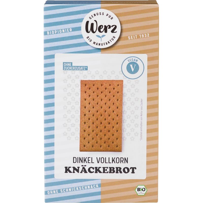 Naturkornmühle Werz Dinkel Knäckebrot, Vollkorn - Produktbild