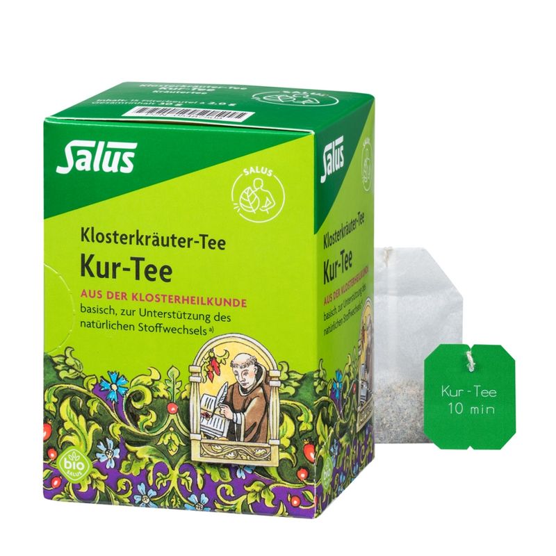 Salus® Salus® Kur-Tee Klosterkräuter-Tee bio 15 FB - Produktbild