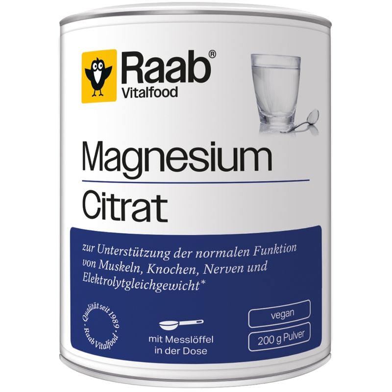 Raab Vitalfood Magnesium Citrat Pulver - Produktbild