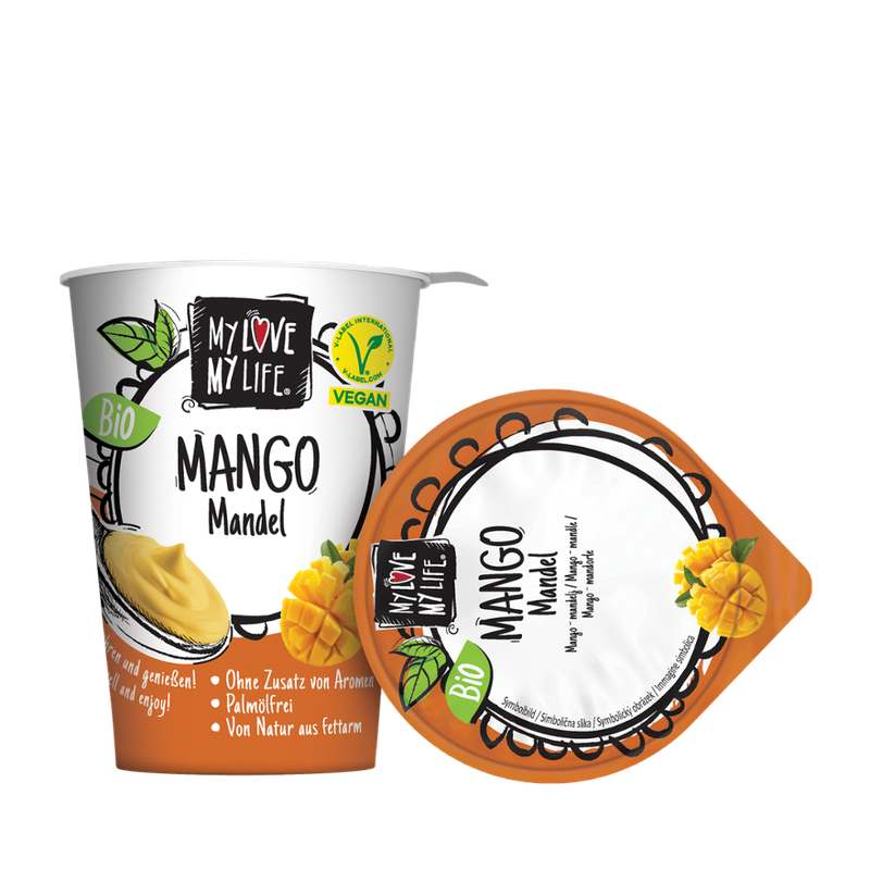 My Love My Life My Love My Life Fermentierte Bio Mandelcreme mit Mango - Produktbild