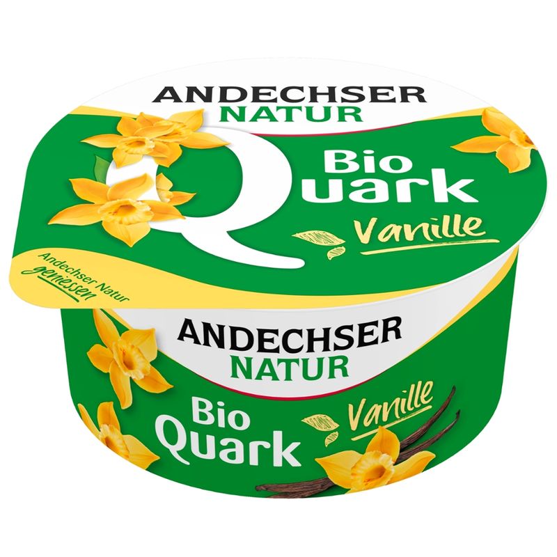 Andechser Natur Bio Fruchtquark Vanille - Produktbild