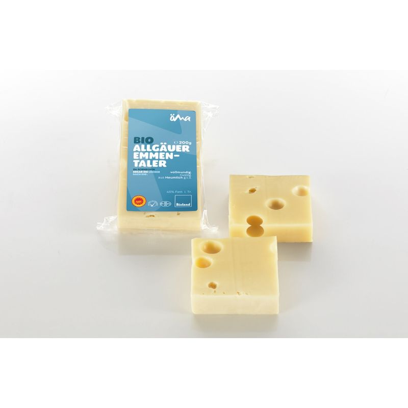 ÖMA ÖMA Allgäuer Emmentaler g.U. folieng., Biol. - SB - Produktbild