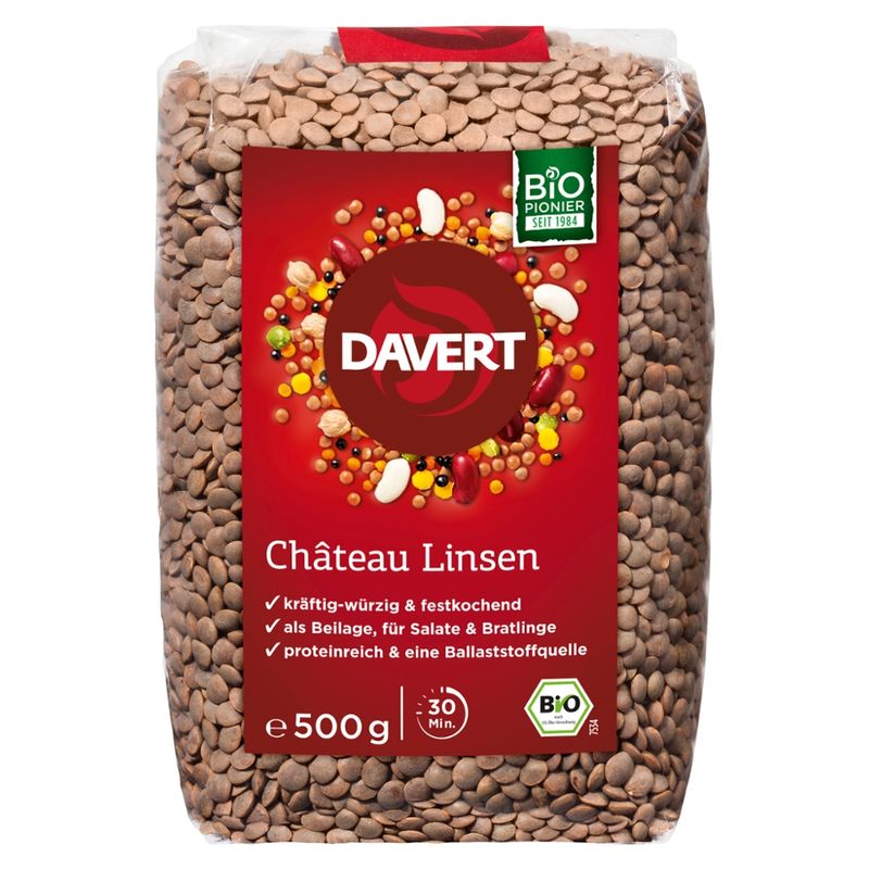 Davert Chateau Linsen 500g - Produktbild