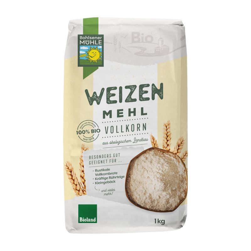 Bohlsener Mühle Weizenvollkornmehl - Produktbild