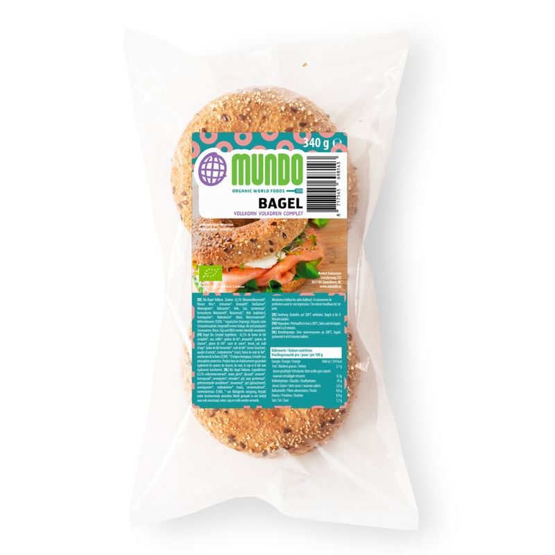 OMundo OMundo Bio Bagel Vollkorn - Produktbild