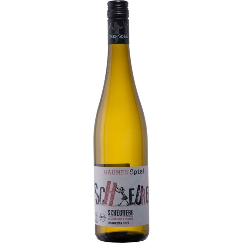 Gaumenspiel Gaumenspiel Scheurebe Qualitätswein feinherb Bio Vegan 0,75 l - Produktbild