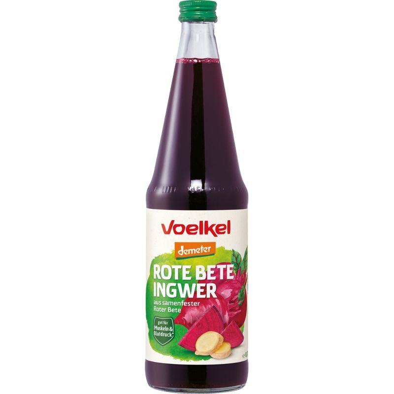 Voelkel Rote Bete Ingwer aus samenfester Rote Bete - Produktbild