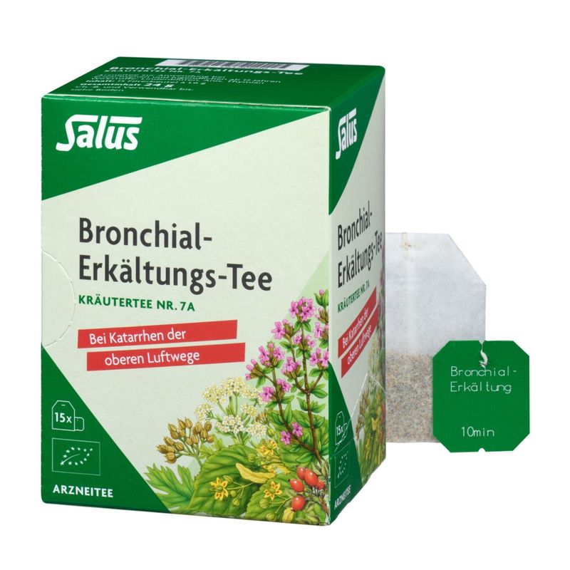 Salus® Bronchial-Erkältungs-Tee Nr. 7a bio 15 FB - Produktbild