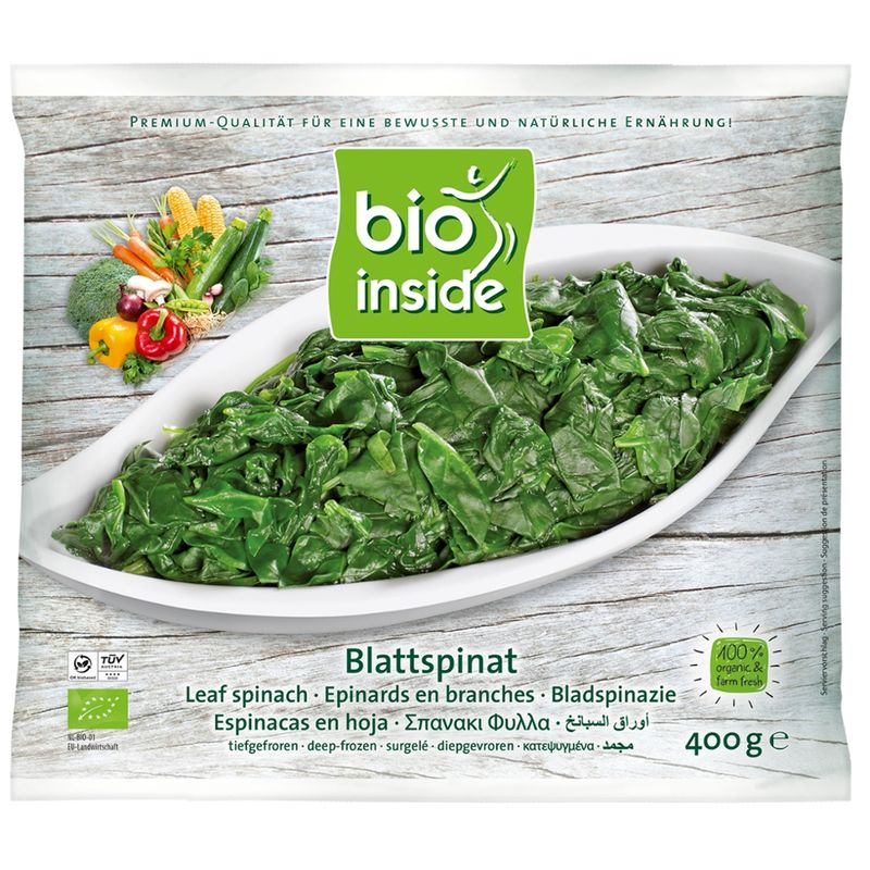 bio inside Blattspinat - Produktbild