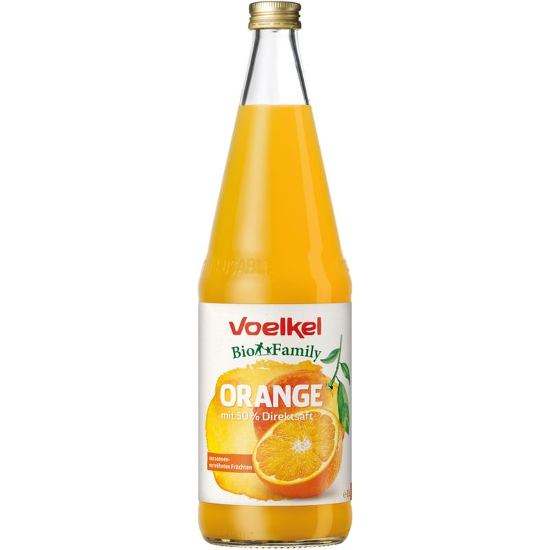 Voelkel Bio Family Orange mit 50% Direktsaft - Produktbild