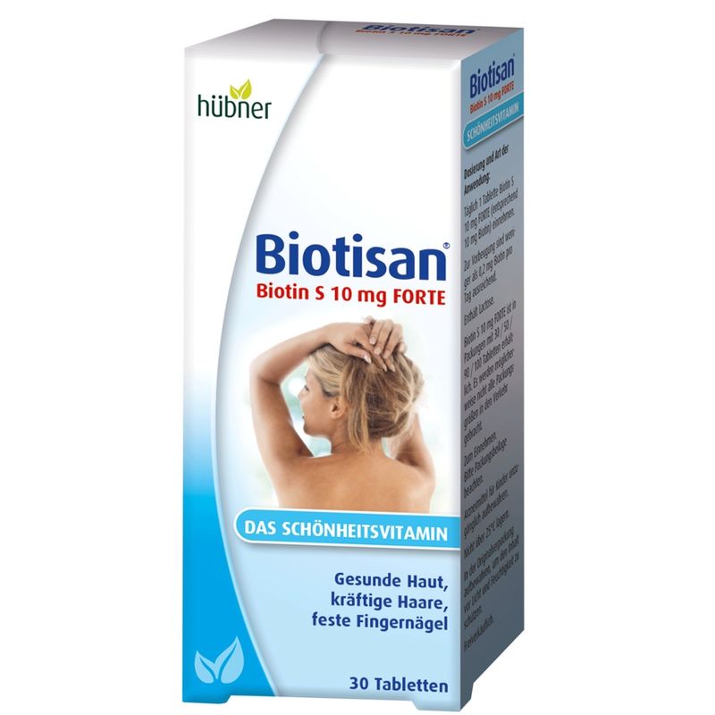 Hübner BIOTISAN® Biotin S 10mg FORTE - Produktbild