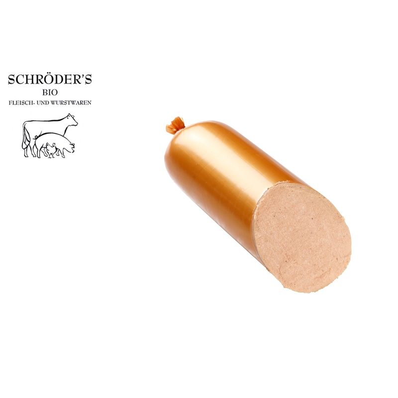 Schröder's Bio Fleisch- und Wurstwaren Geflügelleberwurst ca. 120 g - Produktbild