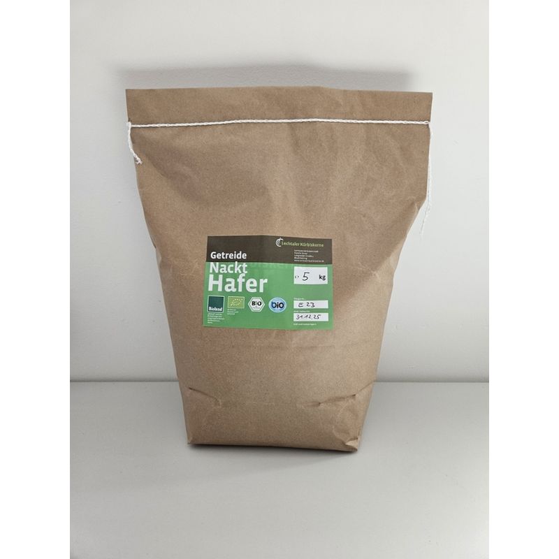 Lechtaler Kürbiskerne Nackthafer 5kg Bioland, bayerisches Biosiegel - Produktbild