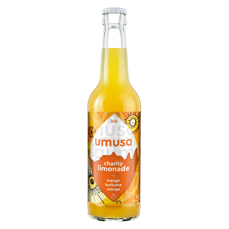 UMUSA  UMUSA Charity Limonade Orange die sonnig süsse Mango Kurkuma Orange - Produktbild