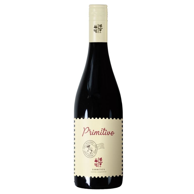 Cantina Cooperativa Sannitica Wein Primitivo IGP Puglia Bio - Produktbild