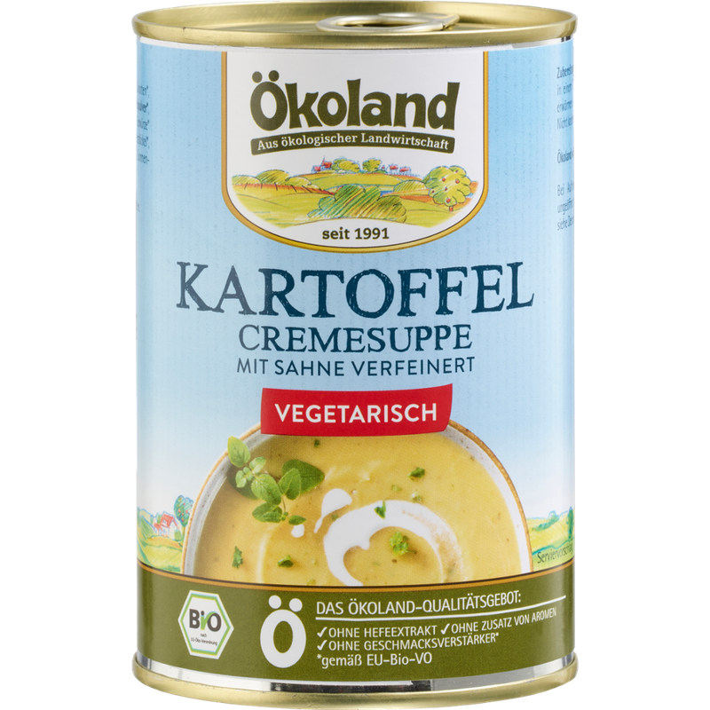 ÖKOLAND Kartoffel-Cremesuppe - Produktbild