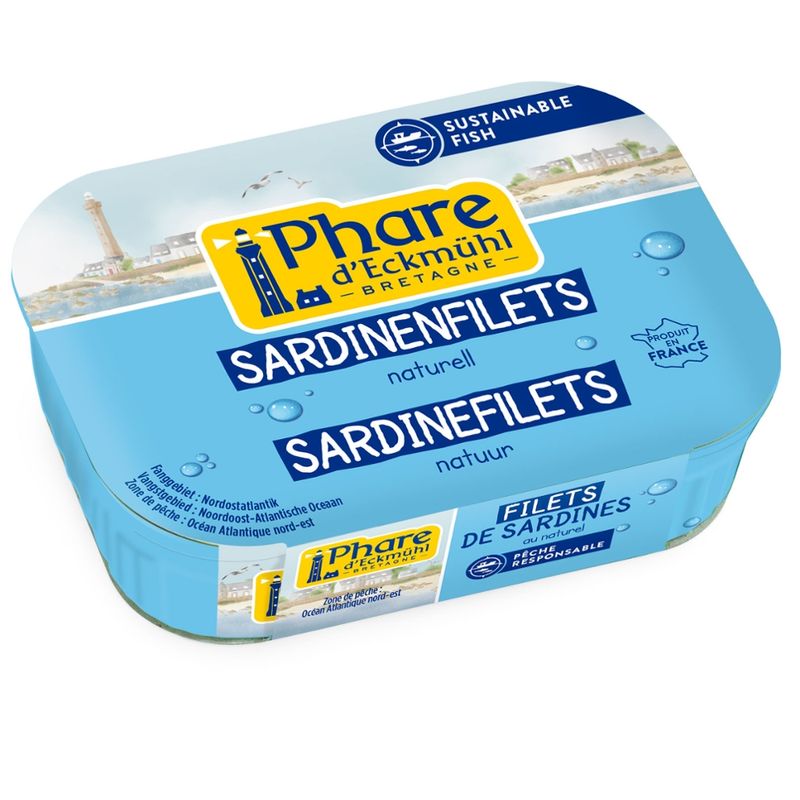 Phare d´Eckmühl Sardinenfilets Naturell, 100g - Produktbild