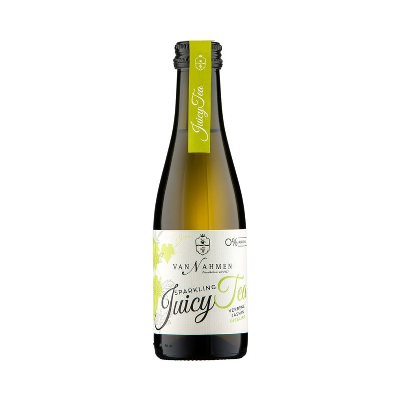 van Nahmen SPARKLING JUICY TEA Verbene-Jasmin-Riesling BIO 0,20 EW - 0,00 % - Produktbild