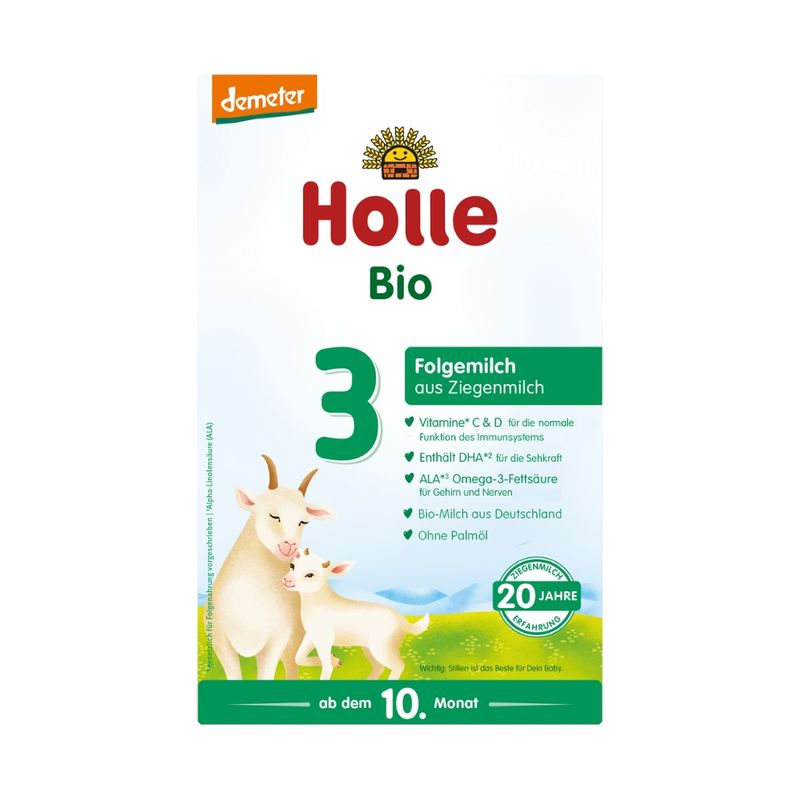 Holle  Bio-Folgemilch 3 aus Ziegenmilch - Produktbild