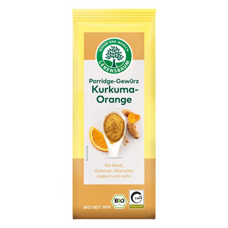 LEBENSBAUM Kurkuma-Orange Porridge-Gewürz - Produktbild