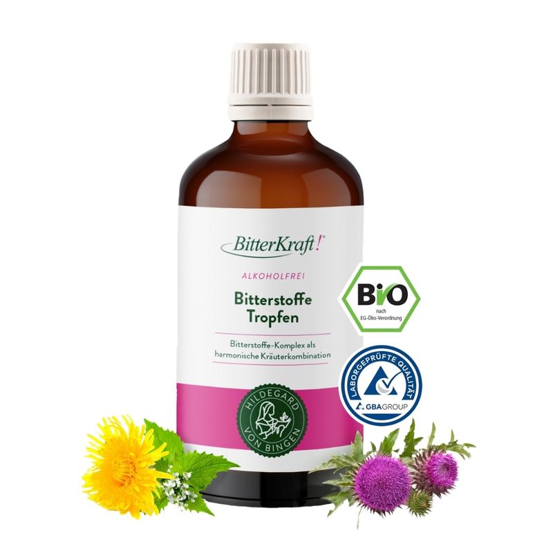 Bitterkraft 100 ml BitterKraft!Original (BIO) Kräuterbitter alkoholfrei - Produktbild