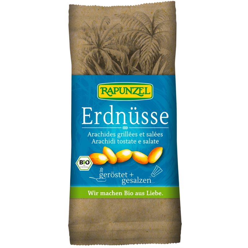 Rapunzel Erdnüsse geröstet, gesalzen - Produktbild