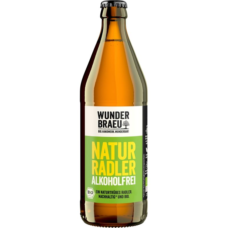 WUNDERBRAEU WUNDERBRAEU Naturradler alkoholfrei BIO - Produktbild