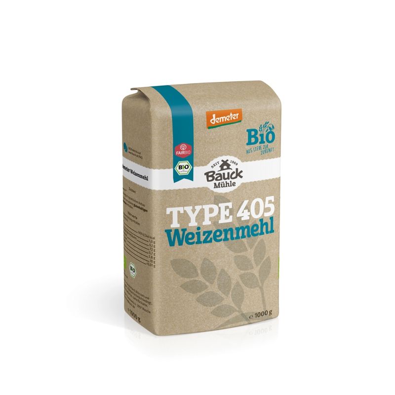 Bauck Mühle Weizenmehl Type 405 Demeter - Produktbild