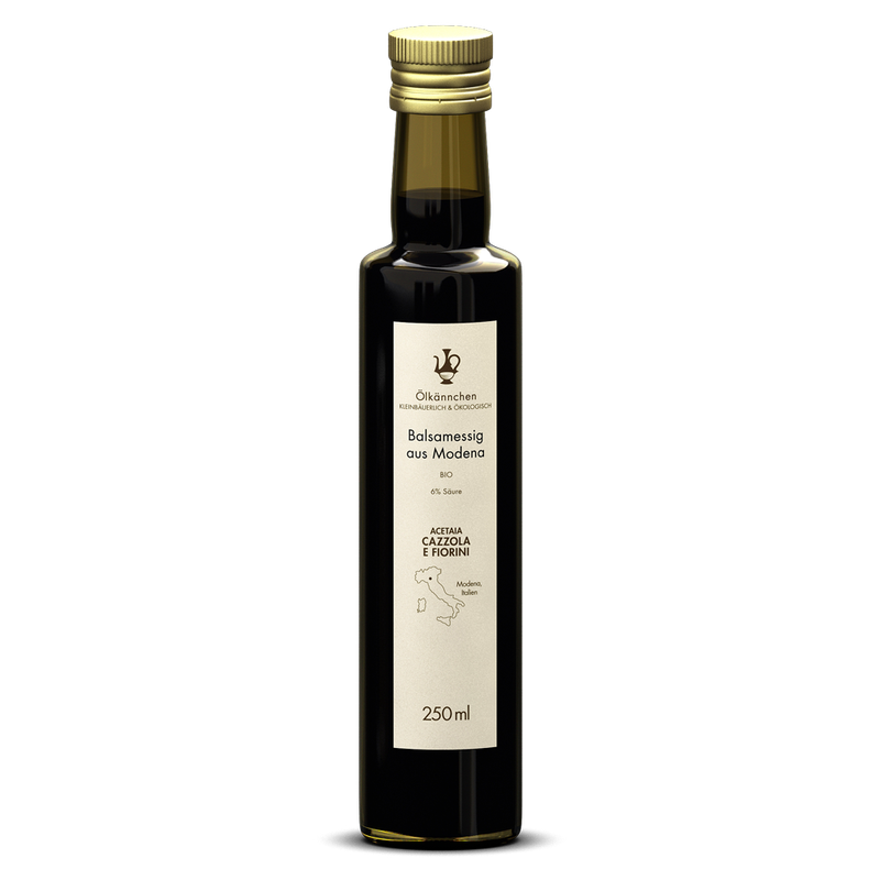 Ölkännchen Ölkännchen Acetaia Cazzola & Fiorini Balsamessig 6% Säure, g.g.A. Modena, IT 250ml - Produktbild
