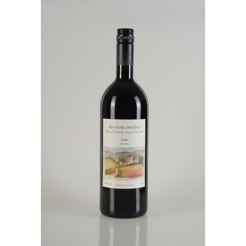 Angermeier Eigenmarke La Casa Nostra, Rosso Colli della Toscana Centrale, Angermeier Eigenmarke - Produktbild