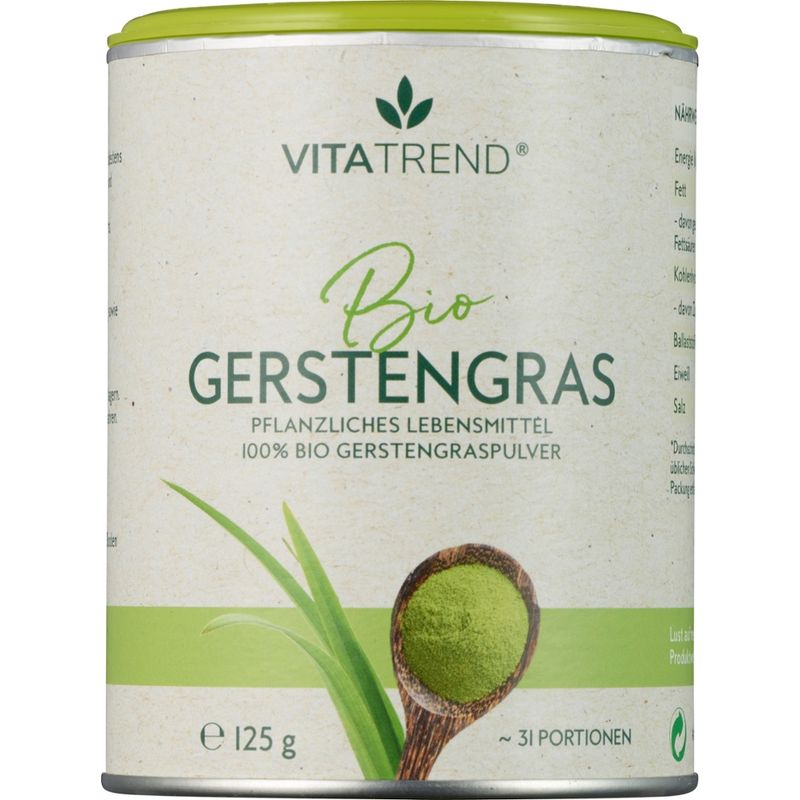 vitatrend 100 % BIO Gerstengraspulver - Produktbild