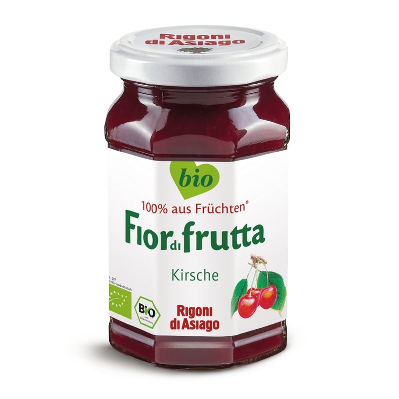 Rigoni di Asiago S.R.L.  Fiordifrutta Bio Kirsch-Aufstrich - Produktbild