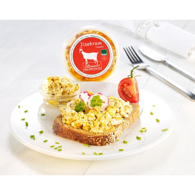 Dörmanns Ilsekrem Tomate-Ziegenfrischkäse - Produktbild