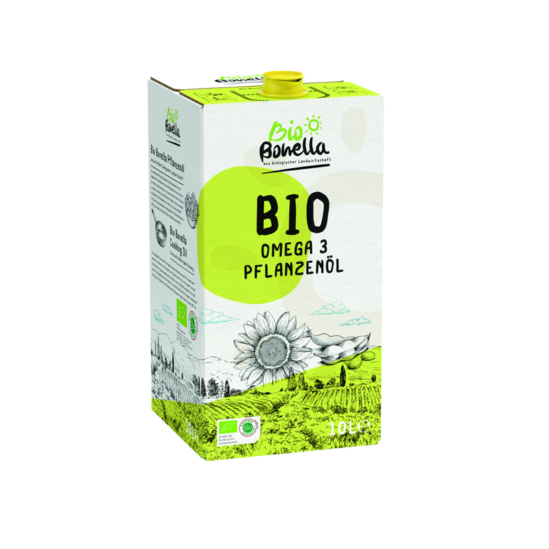 Bonella Bonella Bio Omega-3 Pflanzenöl 10l BiB - Produktbild