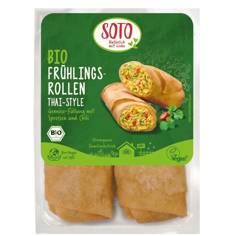 SOTO Bio Frühlingsrollen Thai-Style - Produktbild