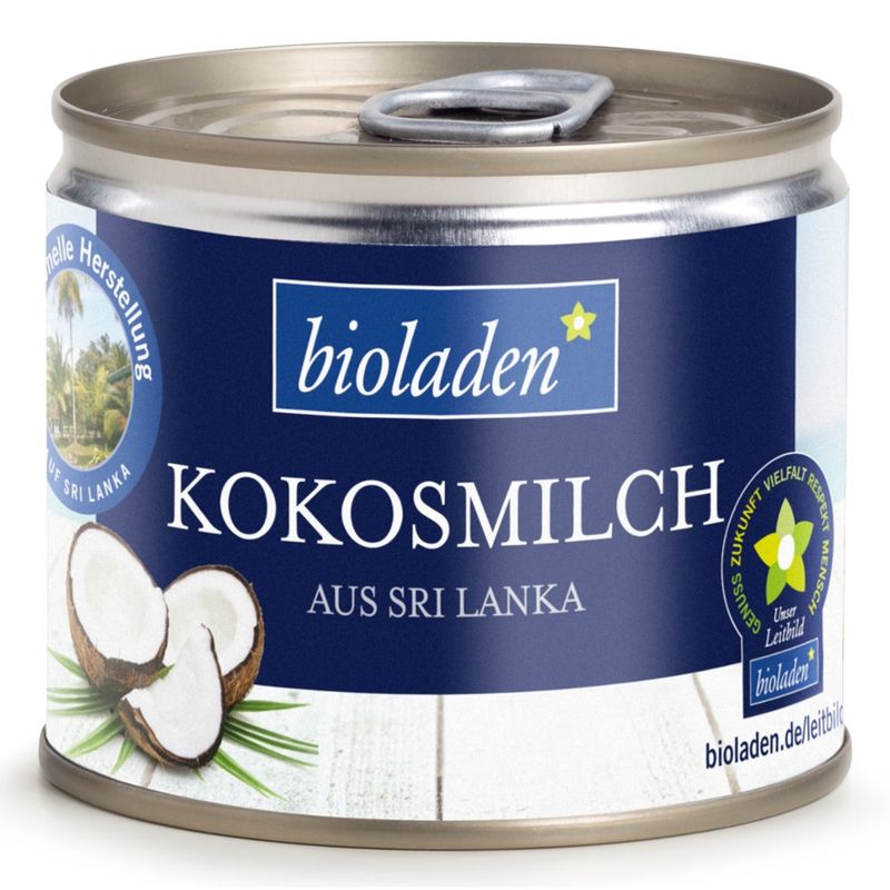 bioladen Kokosmilch mit 60 % Kokosnussanteil - Produktbild