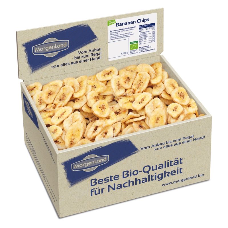 MorgenLand Bananen Chips - Produktbild