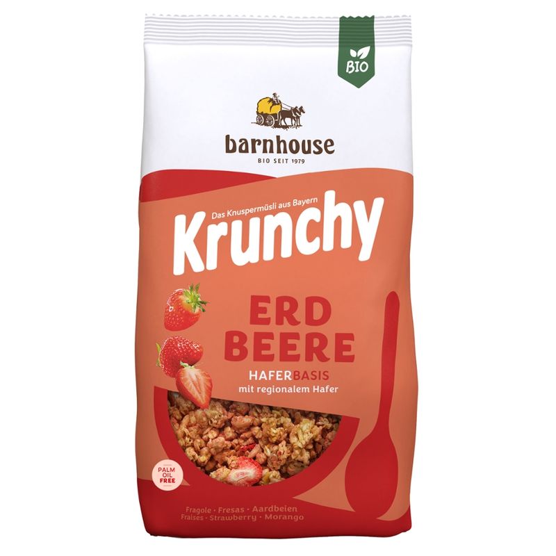 Barnhouse  Krunchy Erdbeer - Produktbild
