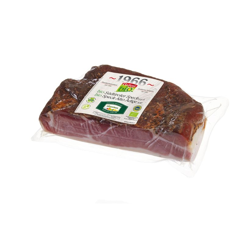 Galloni BIO BIO Südtiroler Speck GGA 1/2 ohne Schwarte - Produktbild