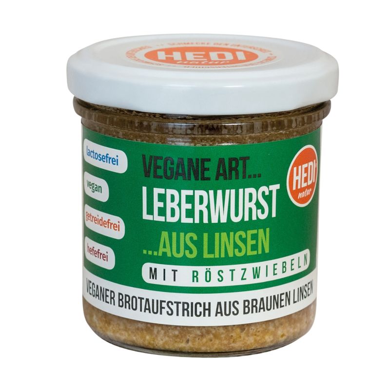 HEDI Vegane Art... Leberwurst mit Röstzwiebeln - Produktbild