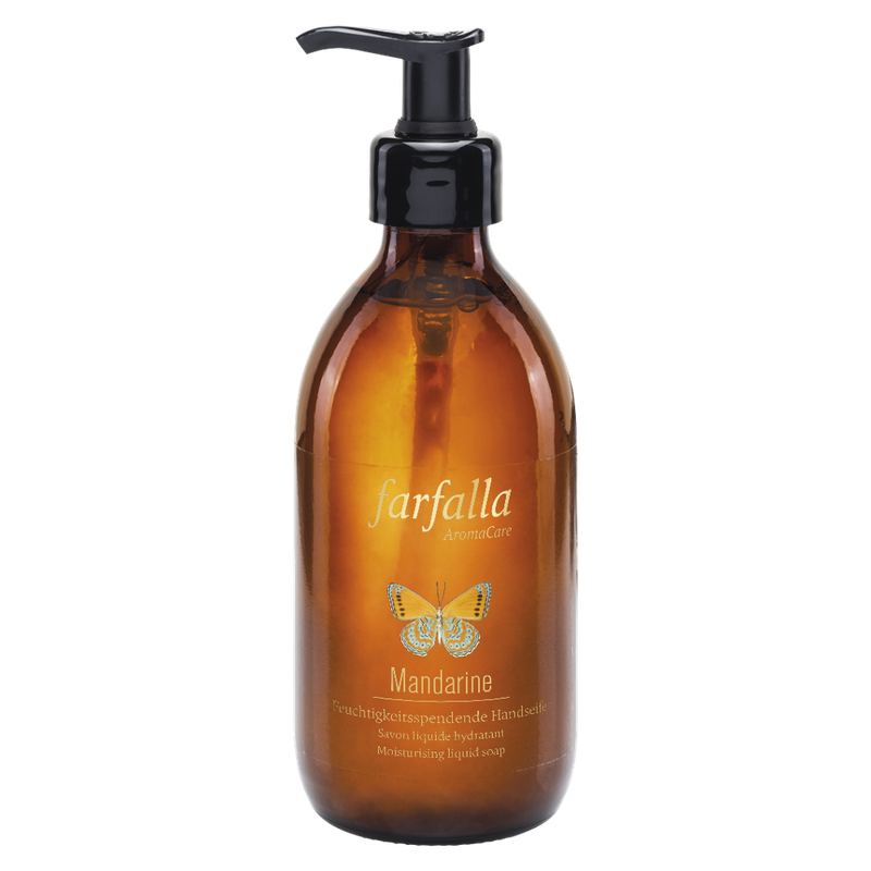 farfalla Mandarine Carpe Diem, Feuchtigkeitsspendende Handseife, 300ml - Produktbild